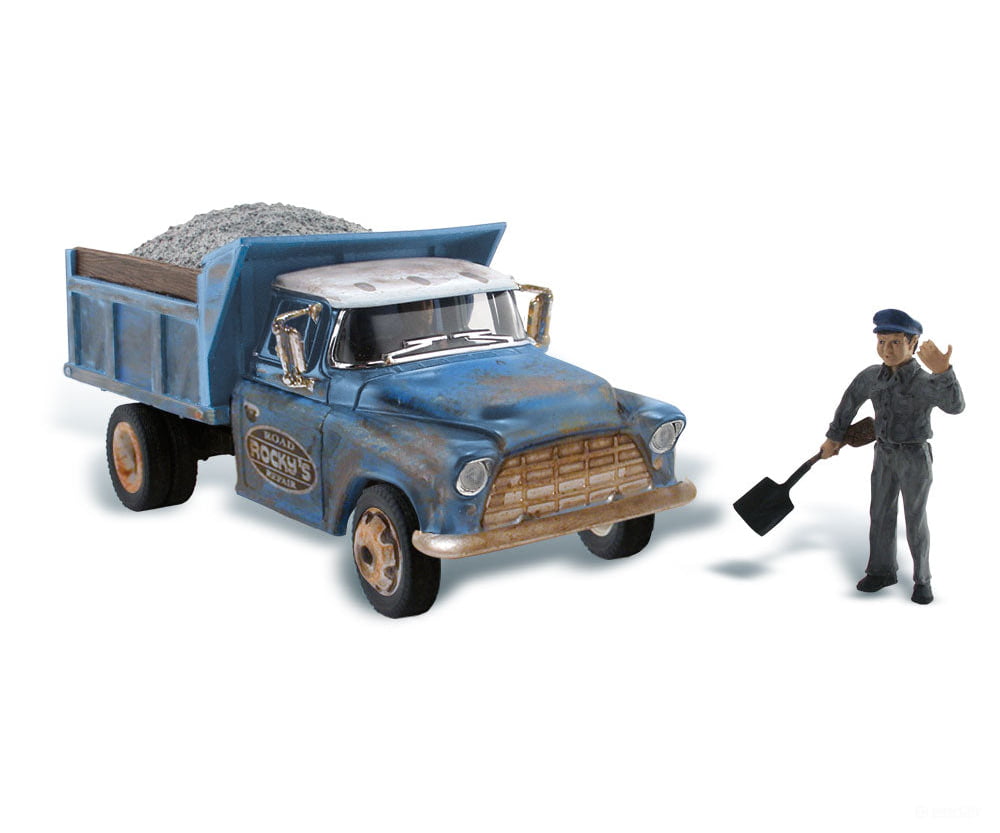 Woodland Scenics 5550 Rocky’s Road Repair Ho Scale Cars & Trucks