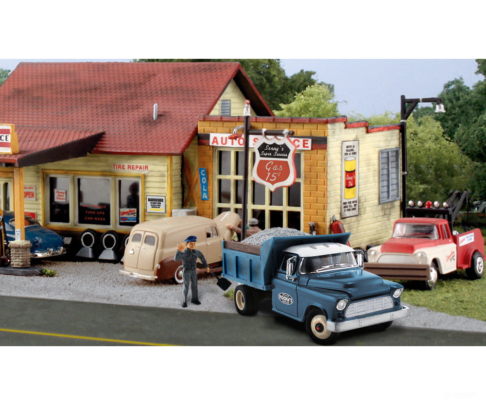 Woodland Scenics 5550 Rocky’s Road Repair Ho Scale Cars & Trucks