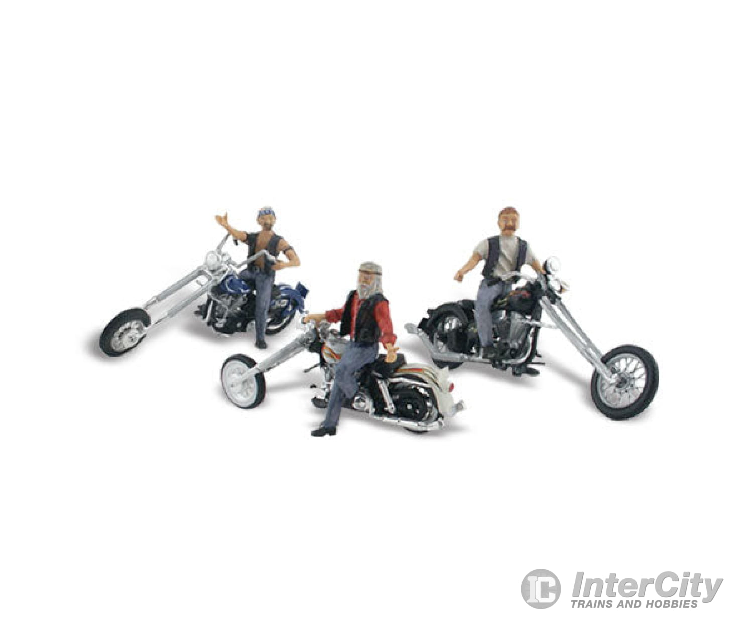 Woodland Scenics 5554 Bad Boy Bikers Ho Scale Cars & Trucks