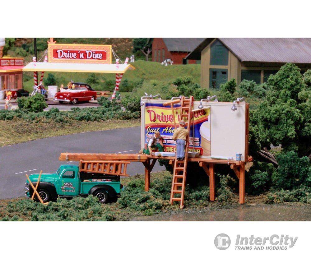 Woodland Scenics 5556 Sign Slingers Ho Scale Cars & Trucks
