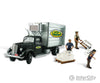 Woodland Scenics 5557 Chip’s Ice Truck Ho Scale Cars & Trucks