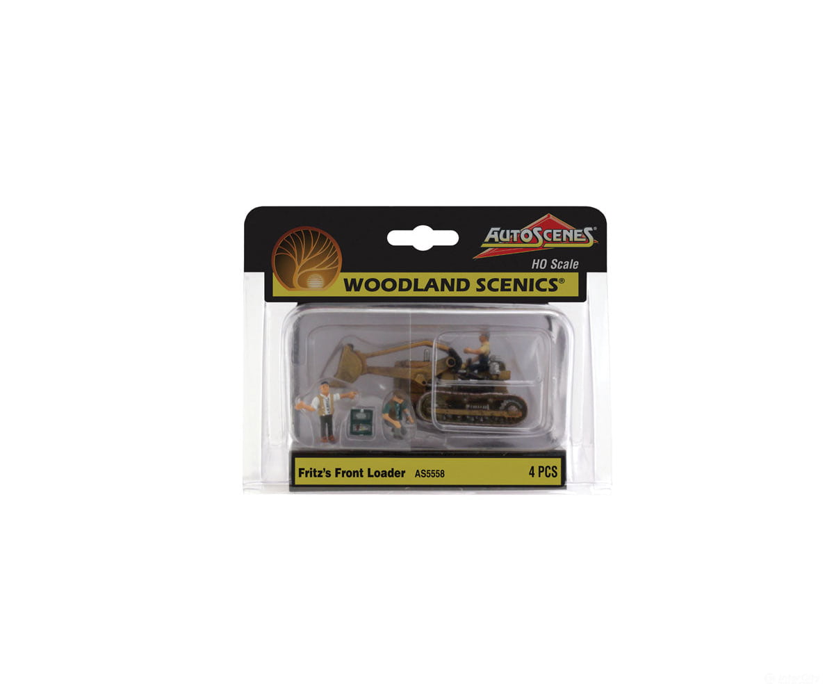 Woodland Scenics 5558 Fritz’s Front Loader Ho Scale Cars & Trucks