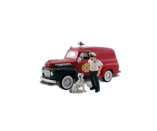 Woodland Scenics 5559 Sparky & The Chief Ho Scale Cars Trucks