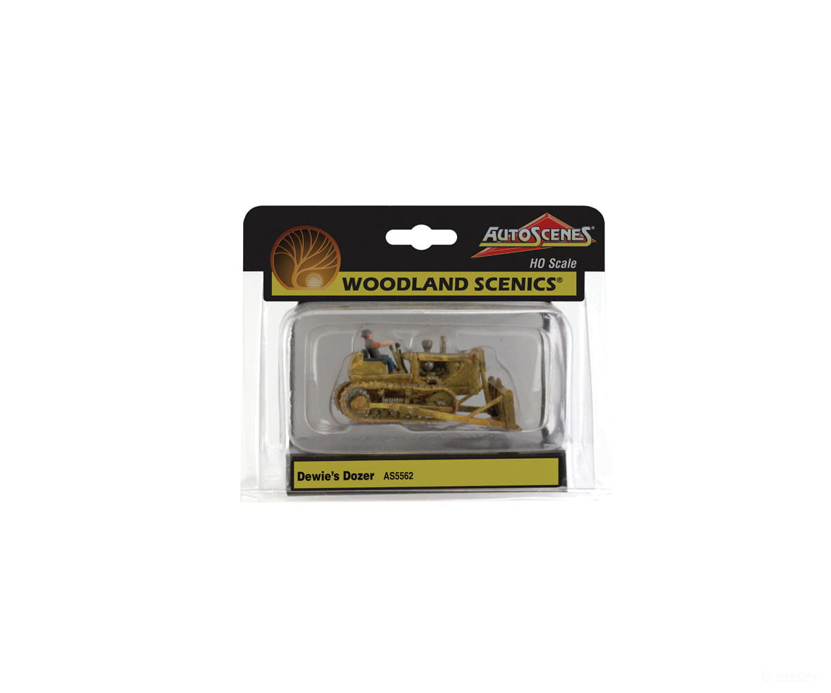 Woodland Scenics 5562 Dewie’s Dozer Ho Scale Cars & Trucks