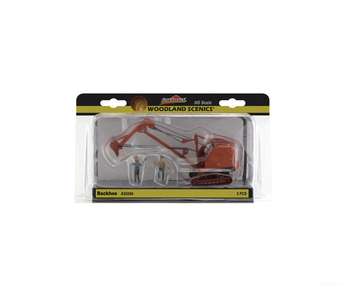 Woodland Scenics 5566 Backhoe Ho Scale Cars & Trucks