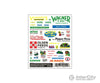 Woodland Scenics 559 Decal - Standard Oil & Business Signs Decals