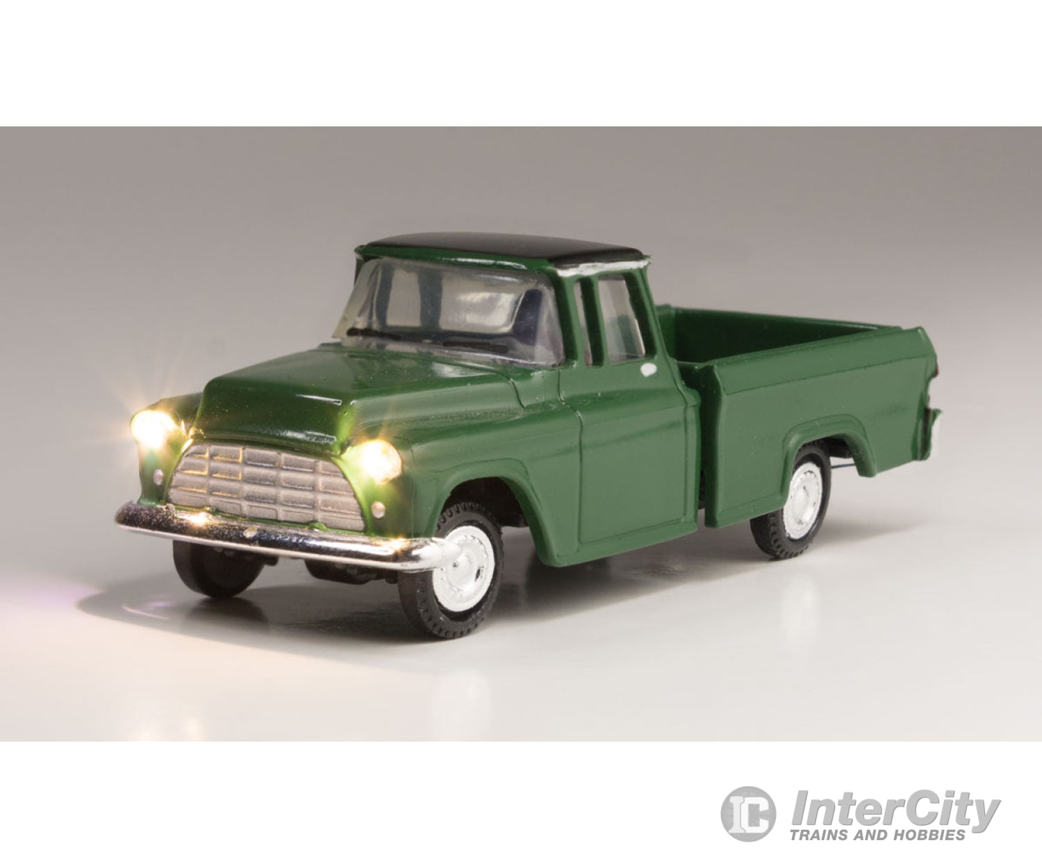 Woodland Scenics 5590 Just Plug(R) Lighted Vehicle Green Pickup Cars & Trucks