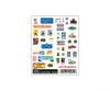Woodland Scenics 562 Decal - 1950’S Signs & Posters Decals