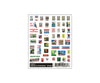 Woodland Scenics 563 Decal - 1940’S Signs & Posters Decals