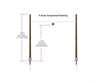 Woodland Scenics 5636 Suspended Flashing Lights (N) & Electronics