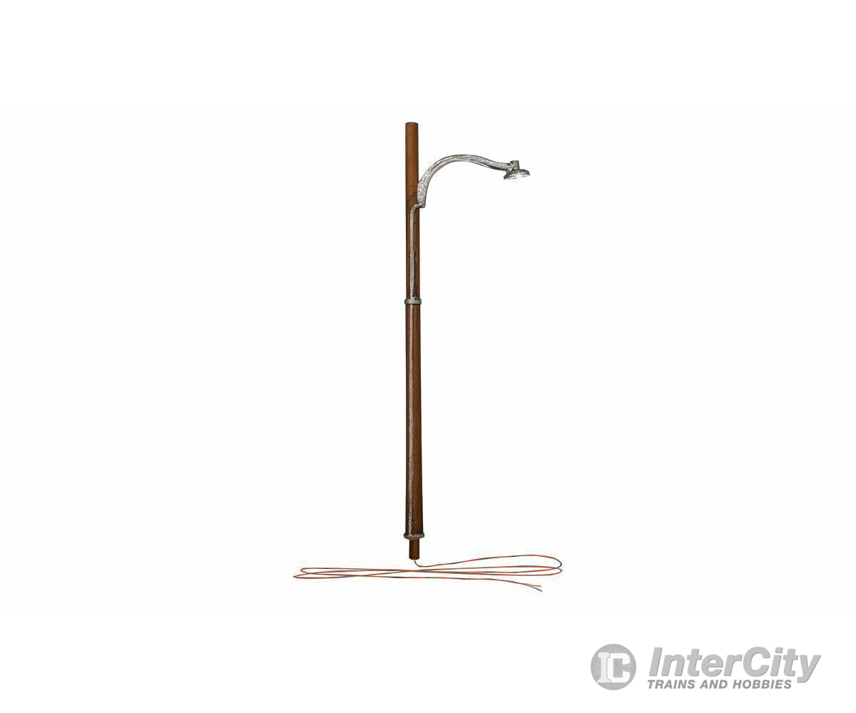 Woodland Scenics 5638 Wooden Pole Street Lights (3/Pkg) (N) Lights & Electronics