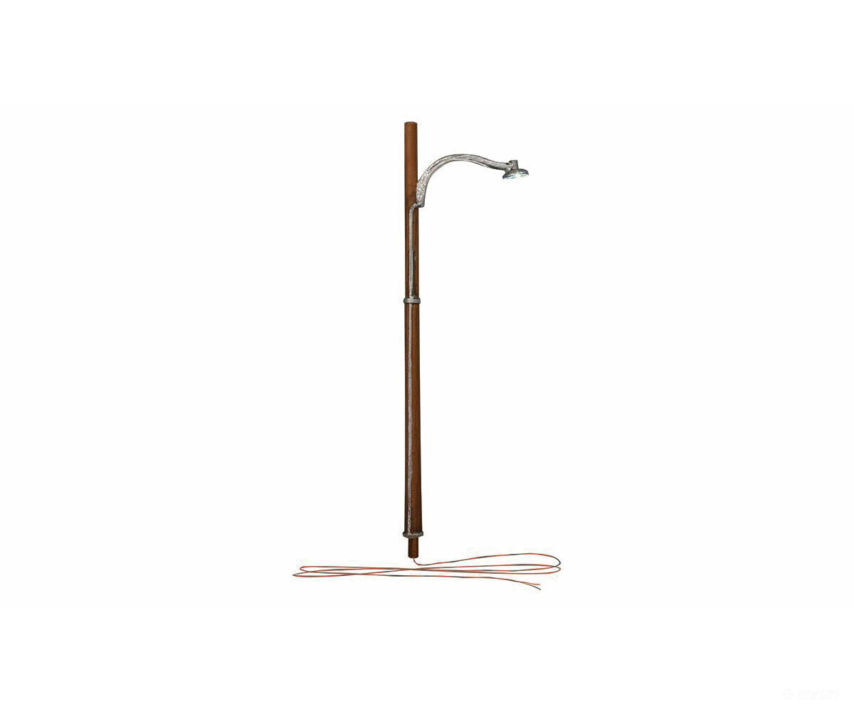 Woodland Scenics 5638 Wooden Pole Street Lights (3/Pkg) (N) Lights & Electronics