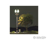 Woodland Scenics 5640 Double Lamp Post Street Lights (3/Pkg) (N) & Electronics
