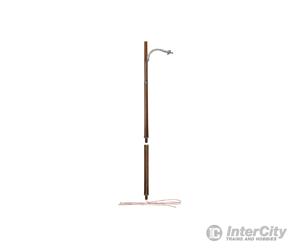 Woodland Scenics 5646 Wooden Pole Street Light - Just Plug(Tm) Pkg(2) Lights & Electronics