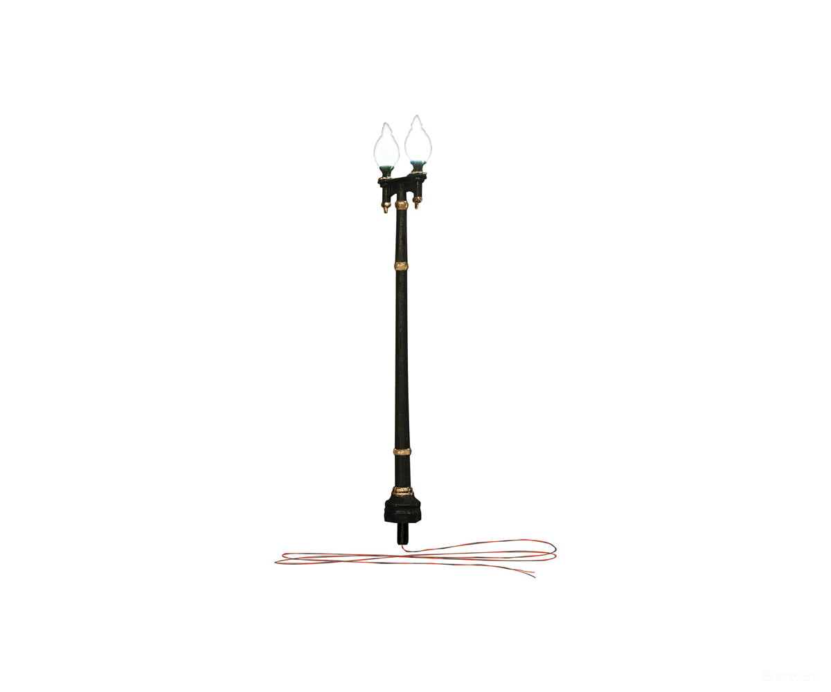Woodland Scenics 5648 Double Lamp Post Street Lights (O) & Electronics