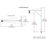 Woodland Scenics 5653 Mast Arm Traffic Lights (HO) Lights & Electronics