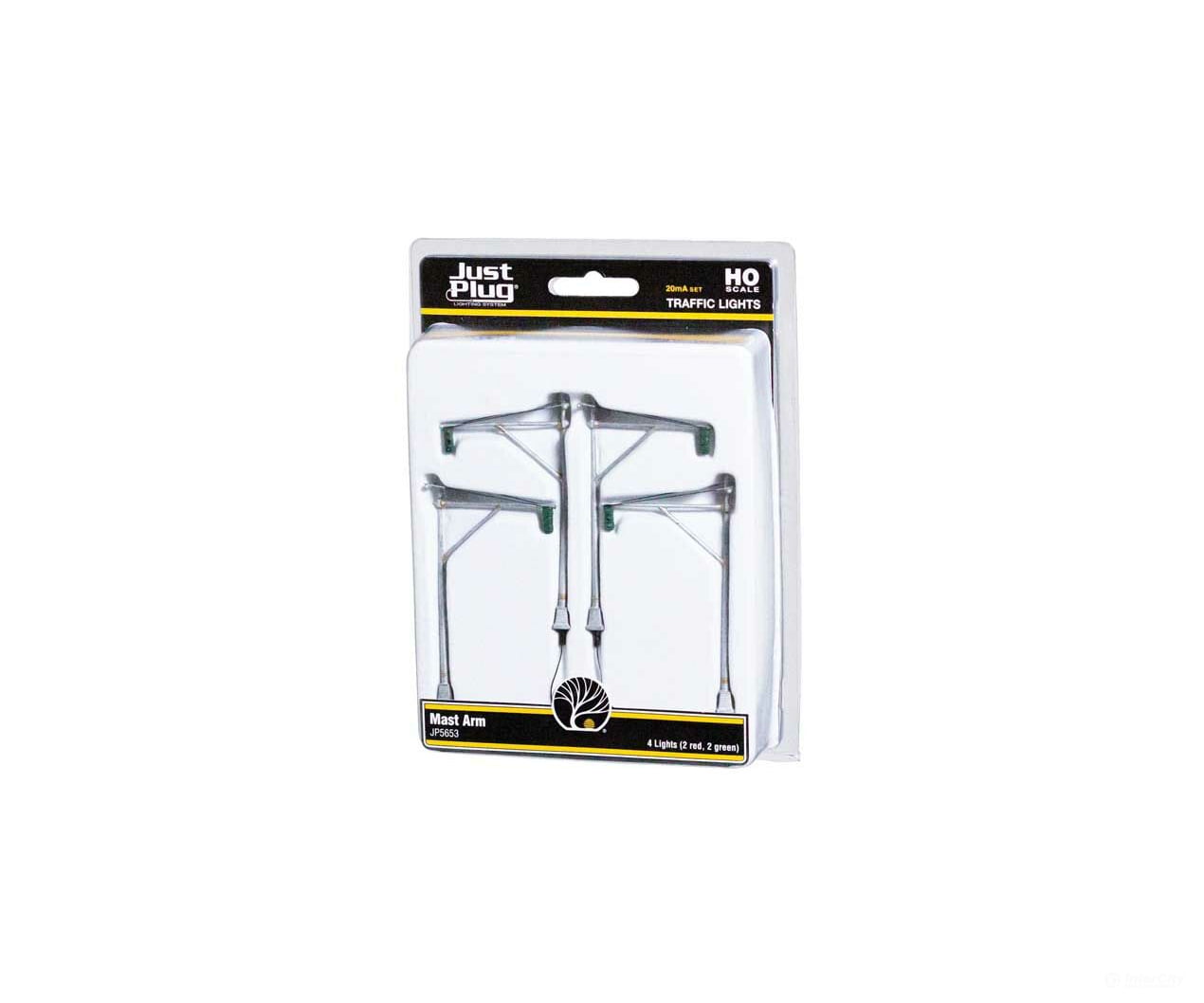Woodland Scenics 5653 Mast Arm Traffic Lights (HO) Lights & Electronics
