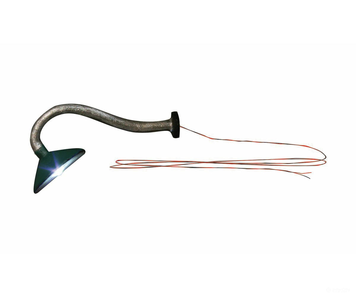 Woodland Scenics 5658 Gooseneck Wall Mount Lights (2/Pkg) (N) Lights & Electronics