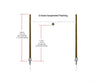 Woodland Scenics 5665 Suspended Flashing Lights (O) & Electronics