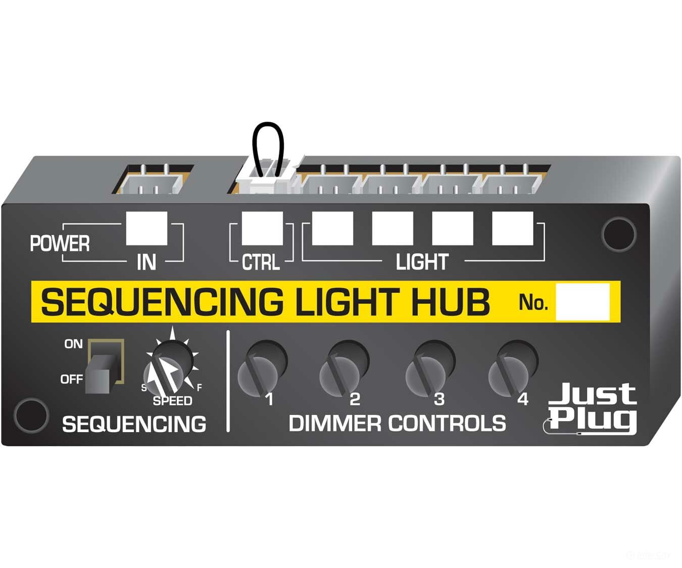 Woodland Scenics 5680 Sequencing Light Hub Lights & Electronics