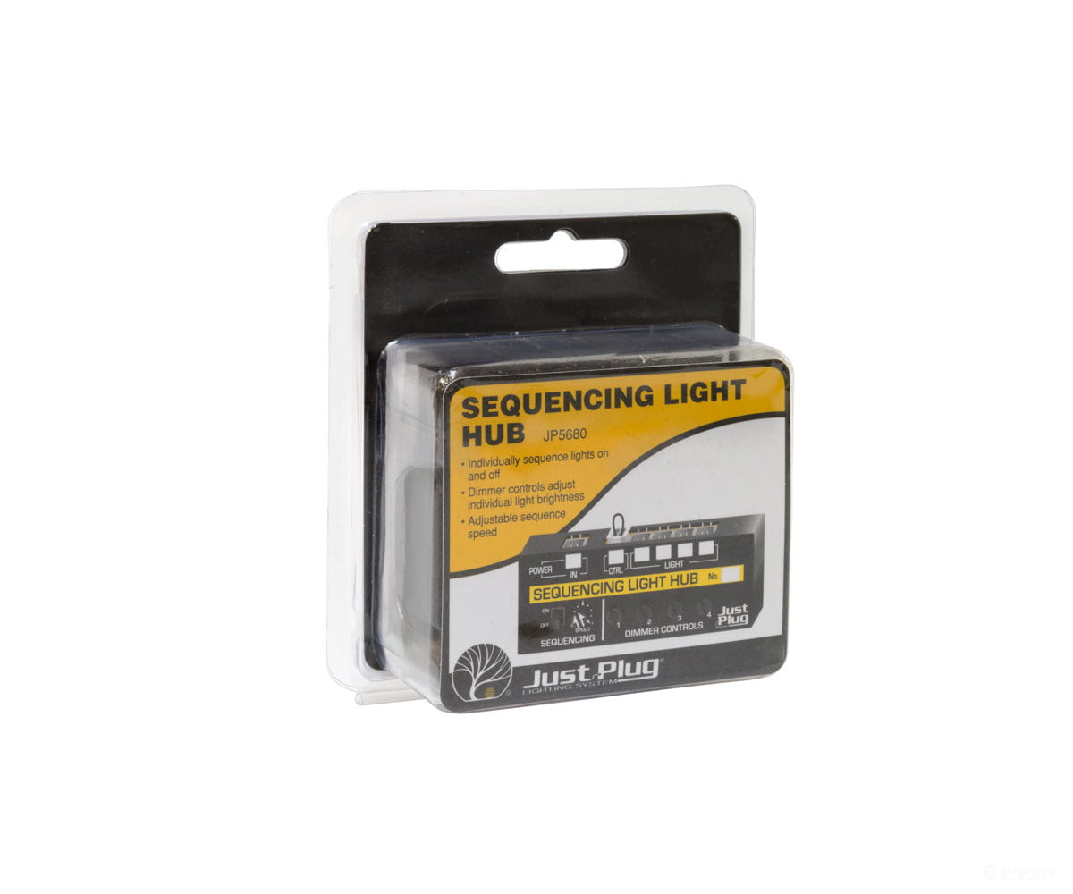 Woodland Scenics 5680 Sequencing Light Hub Lights & Electronics