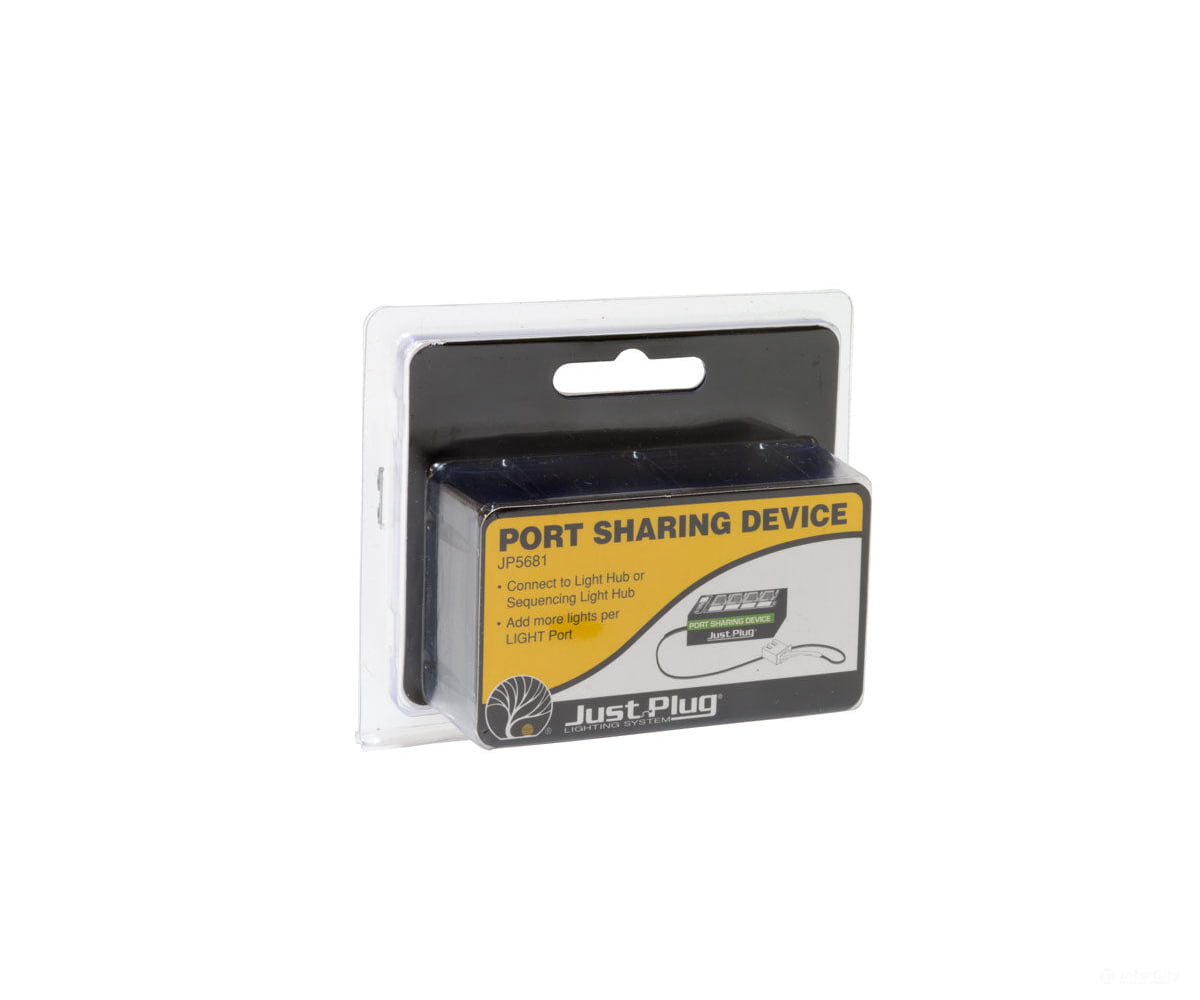 Woodland Scenics 5681 Port Sharing Device Lights & Electronics