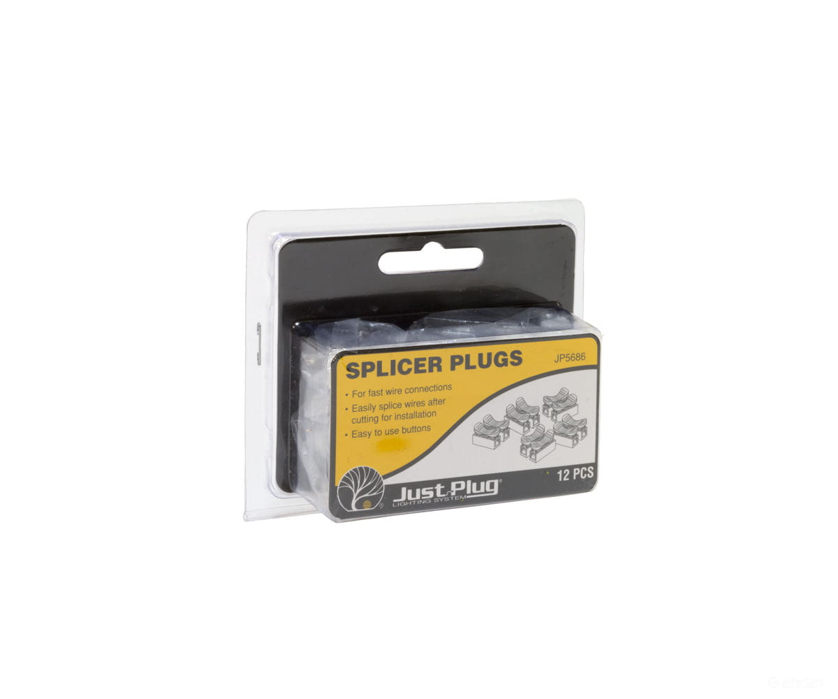 Woodland Scenics 5686 Splicer Plugs 12/Pgs Lights & Electronics