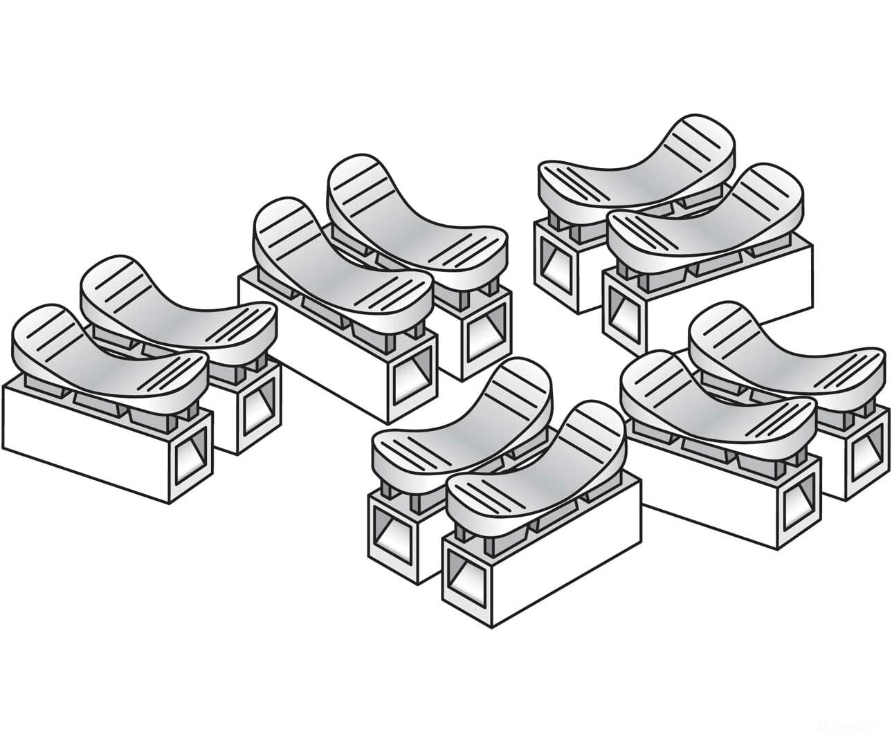 Woodland Scenics 5686 Splicer Plugs 12/Pgs Lights & Electronics