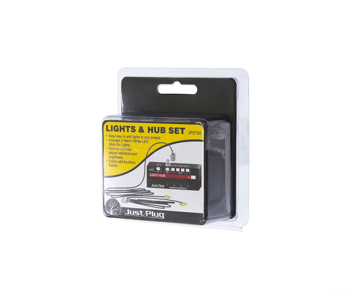 Woodland Scenics 5700 Lights & Hub Set Electronics