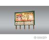 Woodland Scenics 5792 Lighted Billboard - Just Plug(R) - - Deuce’s Parts And Repair Lights &