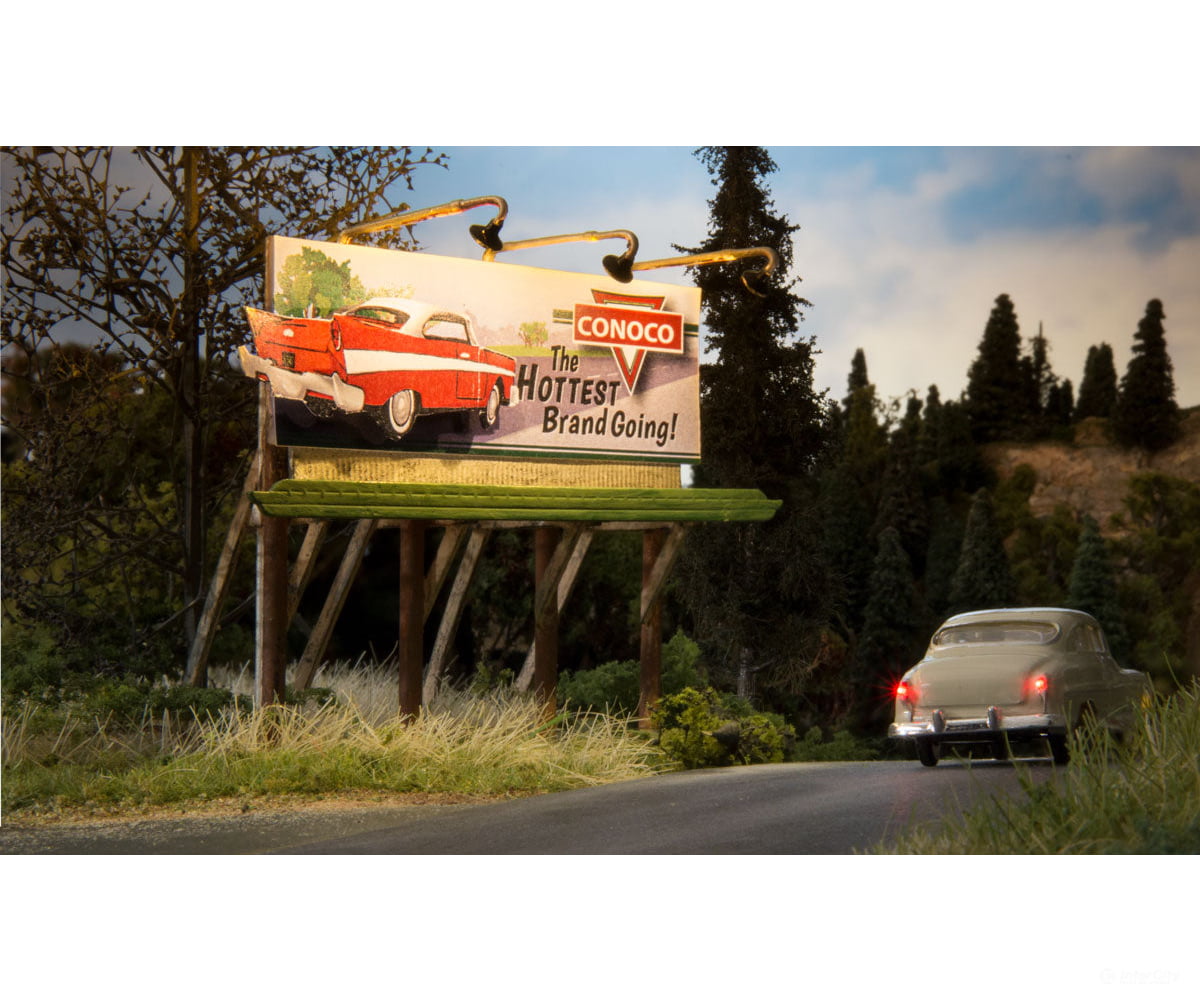 Woodland Scenics 5793 Lighted Billboard - Just Plug(R) - - Hottest Brand Lights & Electronics