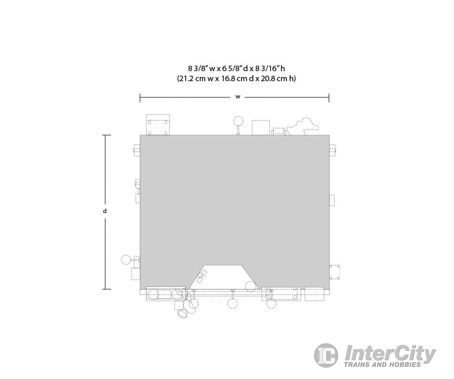 Woodland Scenics 5890 Lubener’s General Store - Landmark Structures(R) - - Kit 9 - 13/32 X 8 -