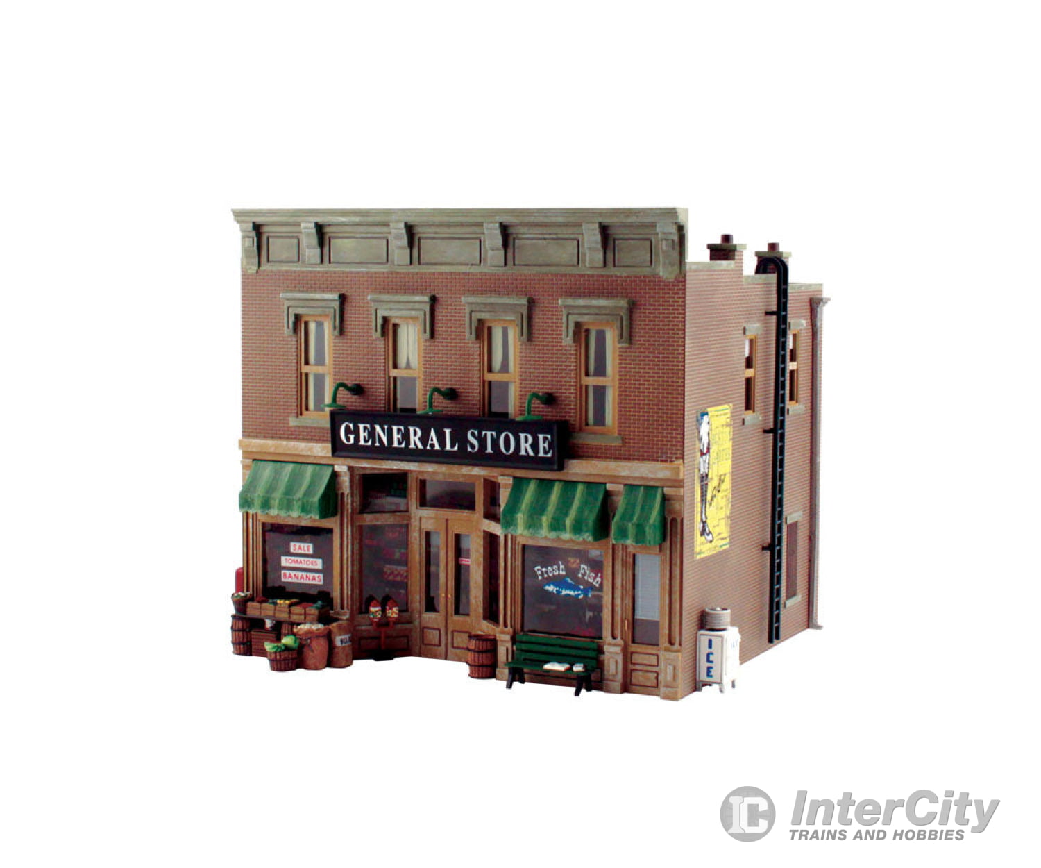 Woodland Scenics 5890 Lubener’s General Store - Landmark Structures(R) - - Kit 9 - 13/32 X 8 -