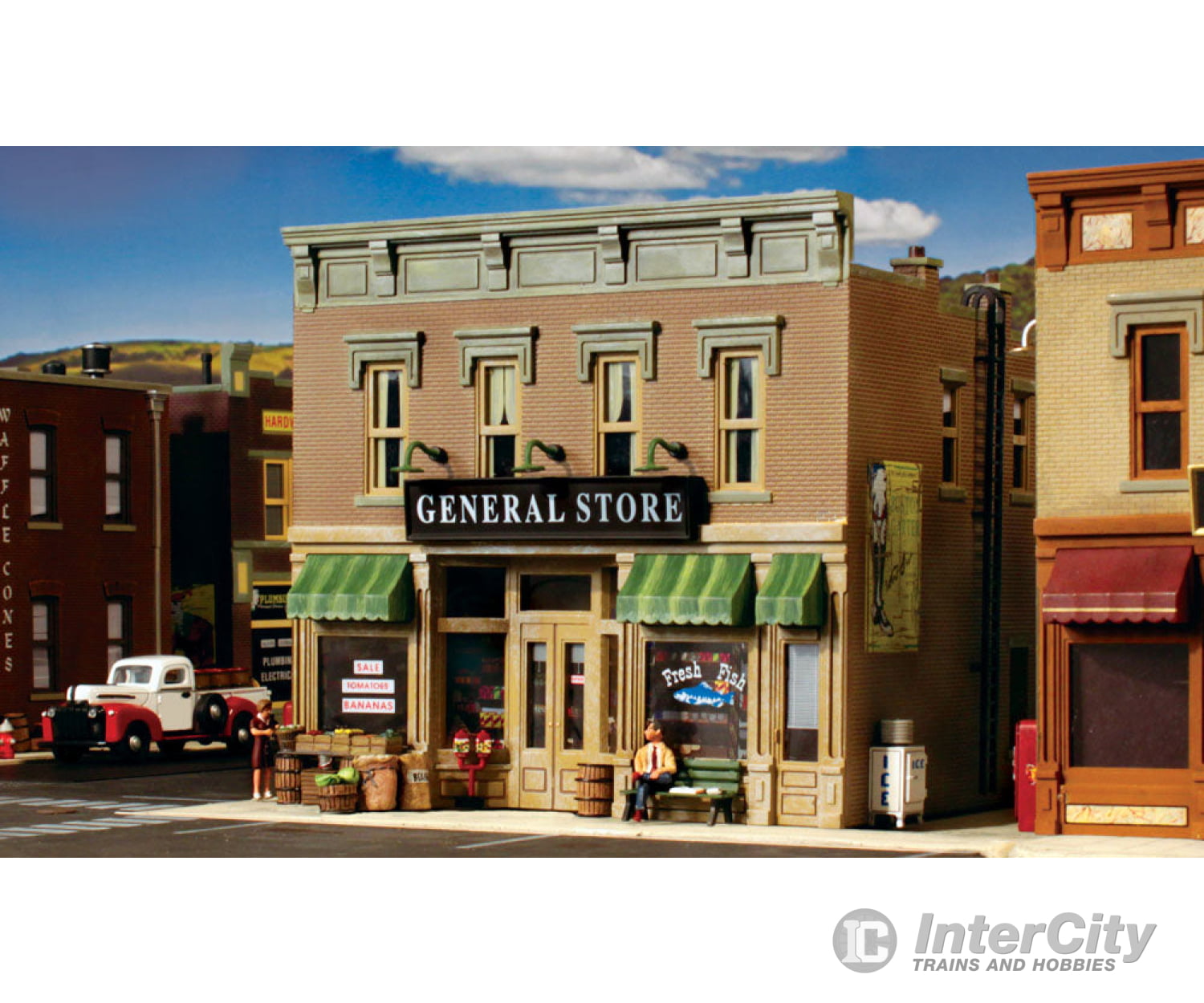 Woodland Scenics 5890 Lubener’s General Store - Landmark Structures(R) - - Kit 9 - 13/32 X 8 -