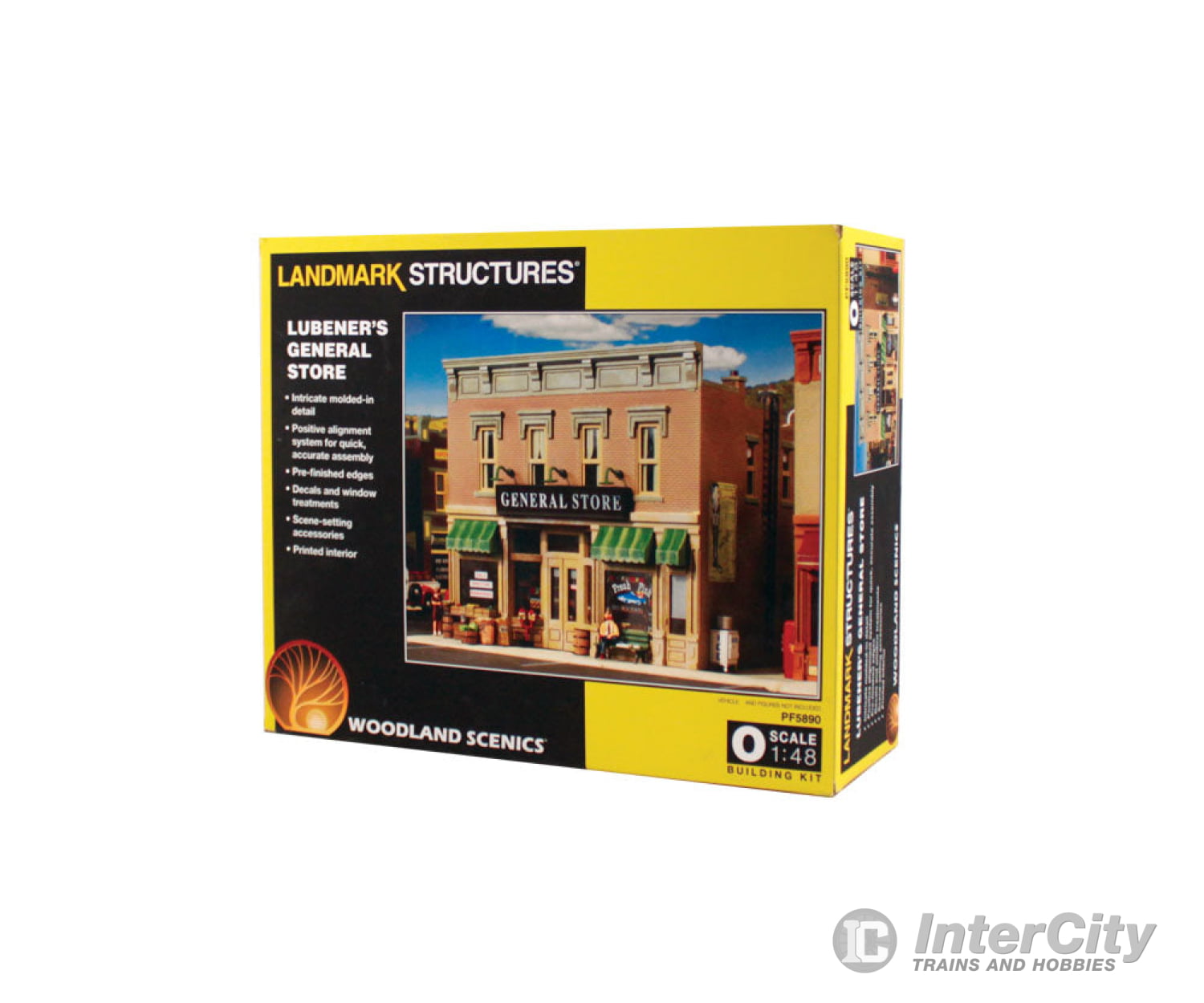 Woodland Scenics 5890 Lubener’s General Store - Landmark Structures(R) - - Kit 9 - 13/32 X 8 -