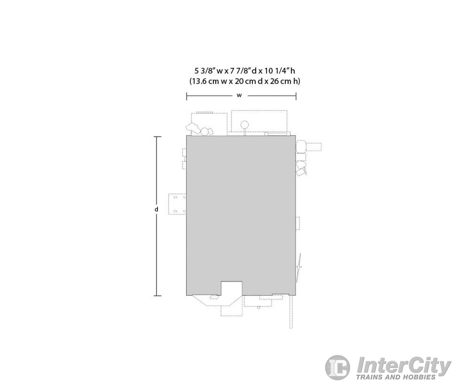 Woodland Scenics 5892 J. W. Cobbler - Landmark Structures(R) - - Kit 7 - 17/32 X 10 - 5/8 10 -