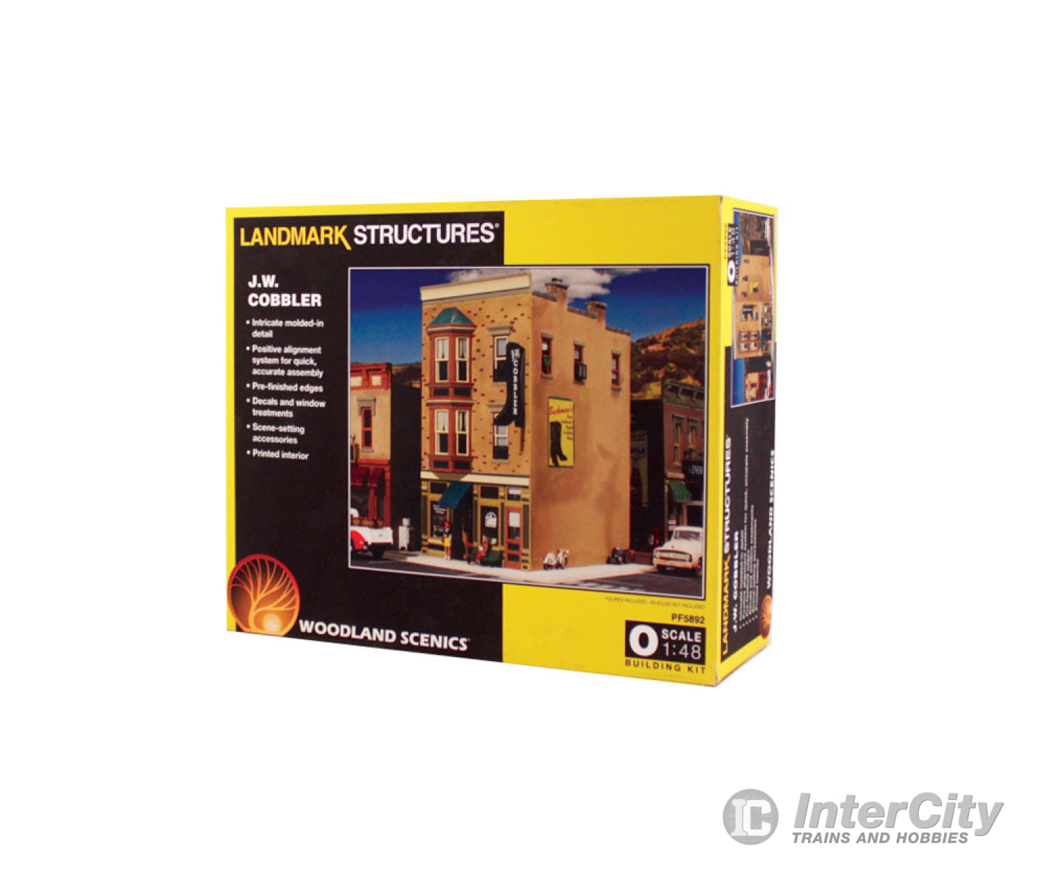 Woodland Scenics 5892 J. W. Cobbler - Landmark Structures(R) - - Kit 7 - 17/32 X 10 - 5/8 10 -