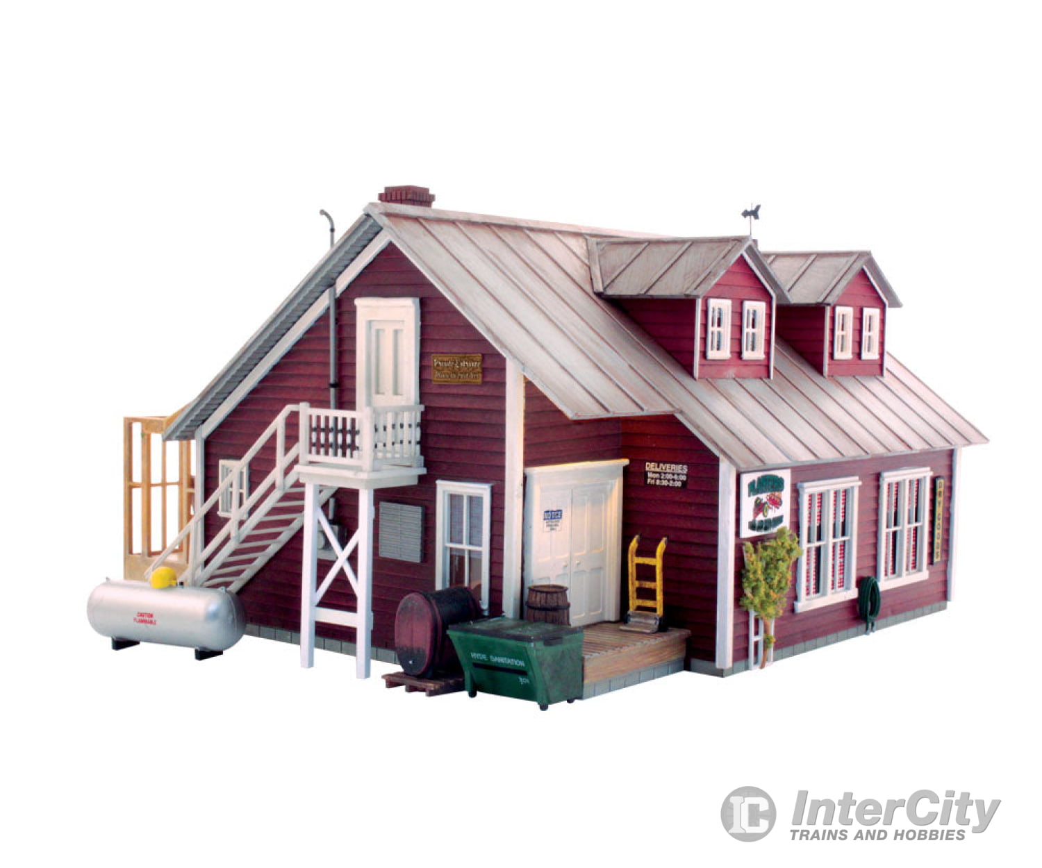 Woodland Scenics 5894 Country Store Expansion - Landmark Structures(R) - - Kit 13 - 1/8 X 11’