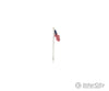 Woodland Scenics 5950 Flag Pole With U.s. - Just Plug(Tm) - - Small 2 - 1/4’ 5.7Cm Tall Scenery