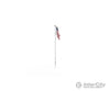 Woodland Scenics 5950 Flag Pole With U.s. - Just Plug(Tm) - - Small 2 - 1/4’ 5.7Cm Tall Scenery