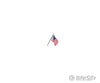 Woodland Scenics 5953 Wall - Mount U.s. Flag - Just Plug(Tm) - - Small 1/2’ 1.3Cm Scenery Details