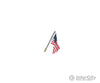 Woodland Scenics 5954 Wall - Mount U.s. Flag - Just Plug(Tm) - - Medium 1 - 3/8’ 3.5Cm Scenery