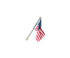 Woodland Scenics 5955 Wall - Mount U.s. Flag - Just Plug(Tm) - - Large 2 - 1/2’ 6.4Cm Scenery