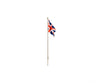 Woodland Scenics 5959 Flag Pole With Union Jack - Just Plug(Tm) - - Medium 4 - 1/8’ 10.4Cm Tall