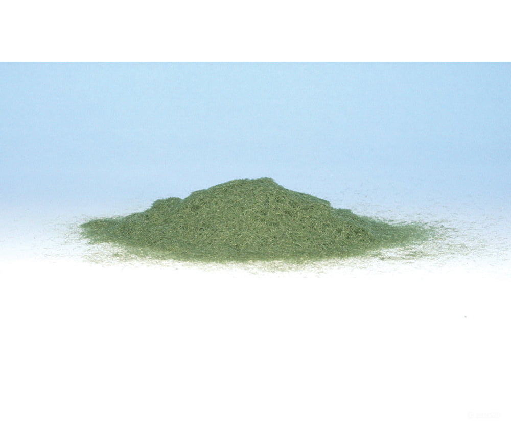 Woodland Scenics 635 Static Grass Flock Medium Green (32 Oz) & Applicators