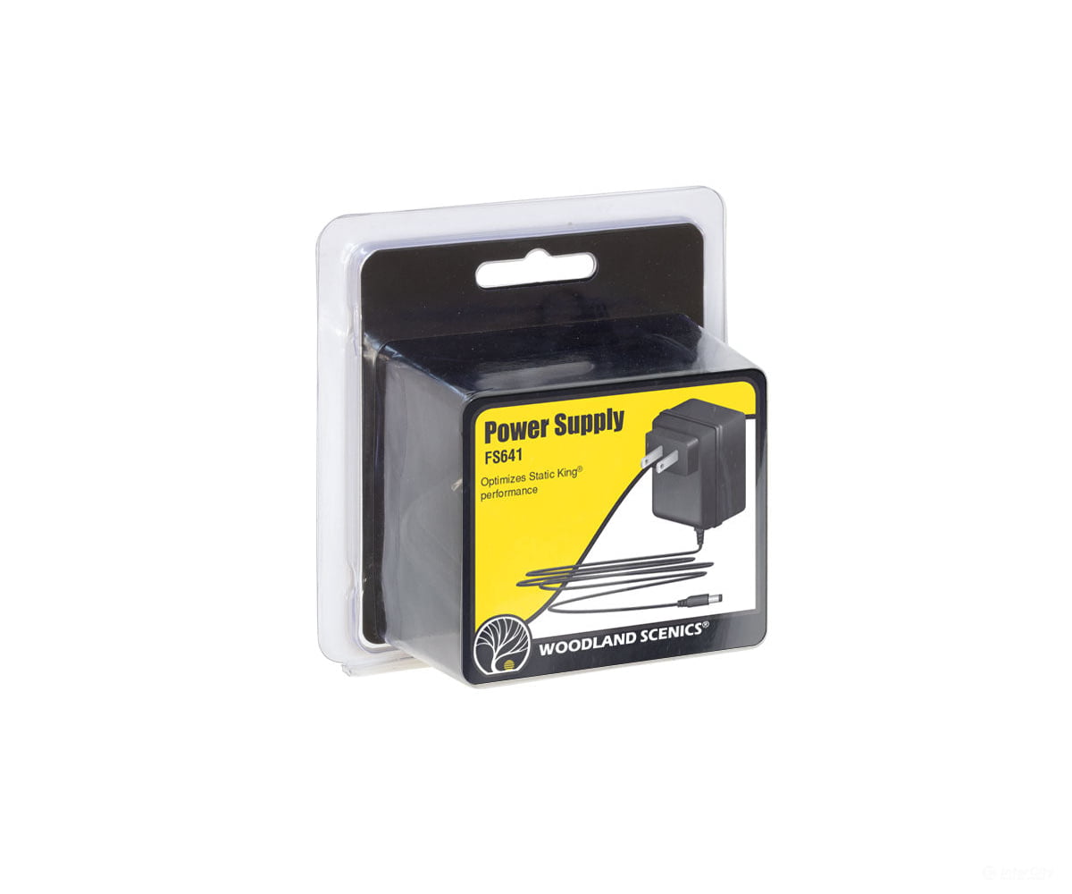 Woodland Scenics 641 Power Supply - Optimizes Performance For Static King #785 - 639 (Sold