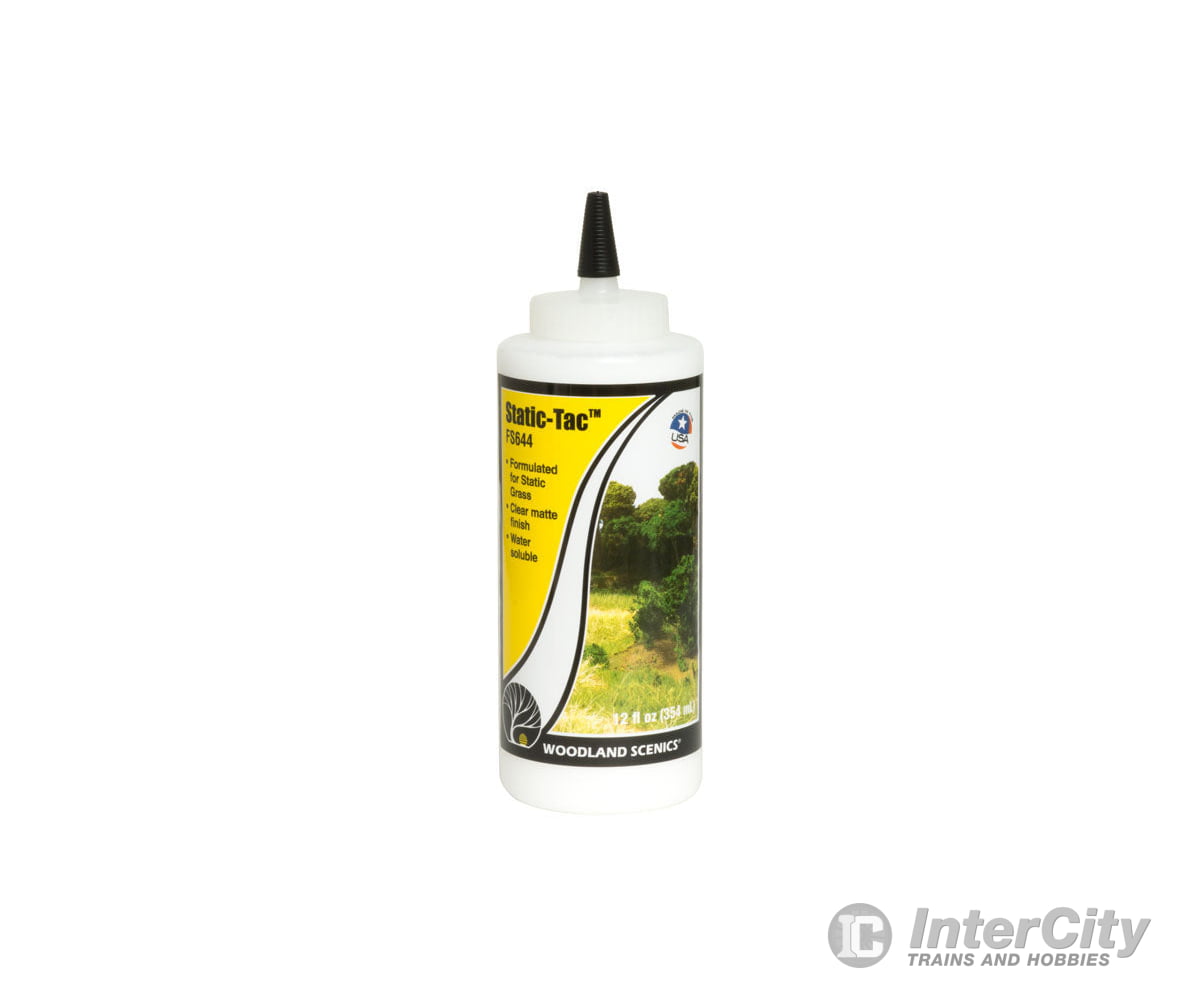 Woodland Scenics 644 Static - Tac(Tm) - Field System 12Oz 118 Ml Glues & Adhesives