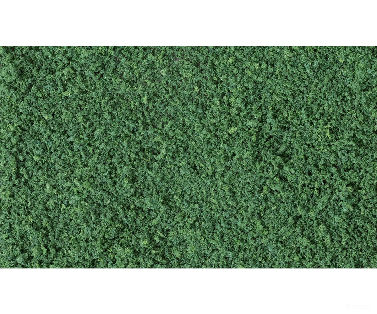 Woodland Scenics 65 Coarse Turf - Dark Green (12 Oz) Flock & Turf