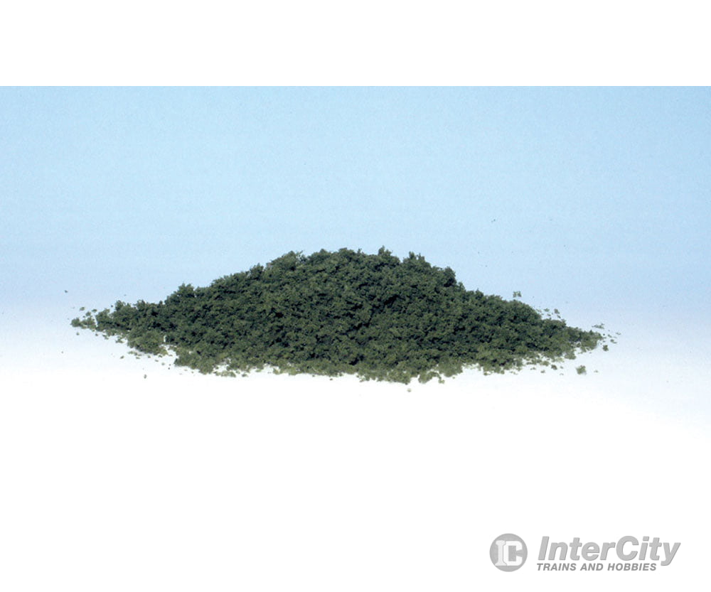 Woodland Scenics 65 Coarse Turf - Dark Green (12 Oz) Flock & Turf