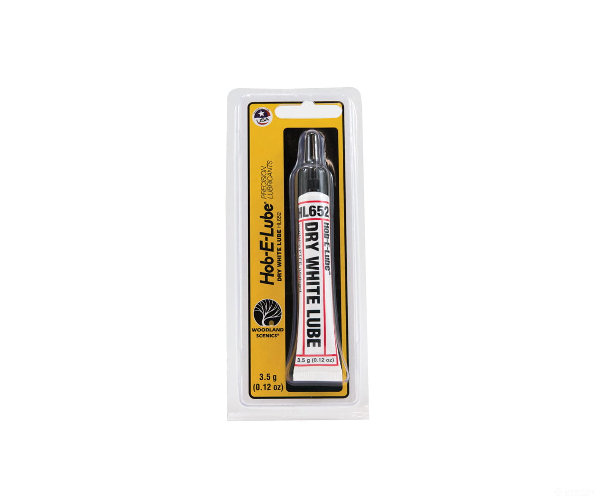 Woodland Scenics 652 Dry White Lube W/ Ptfe Lubricant (.125 Oz) Tools
